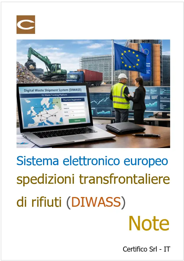 Sistema elettronico spedizioni transfrontaliere di rifiuti 